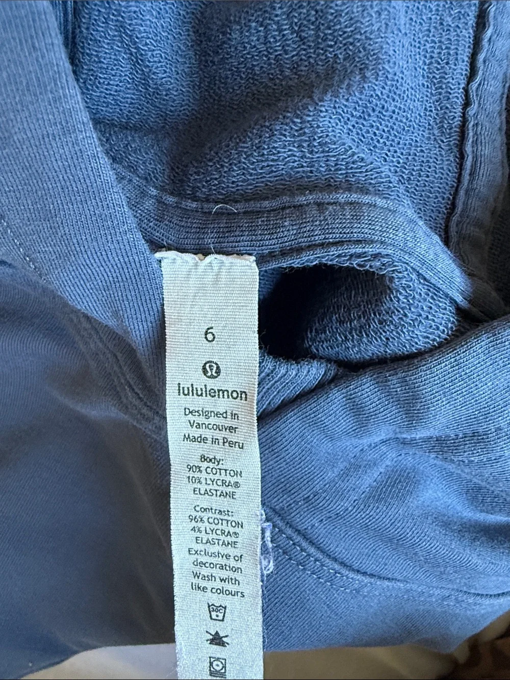 Lululemon All Yours Cropped Hoodie Ink Blue✨
